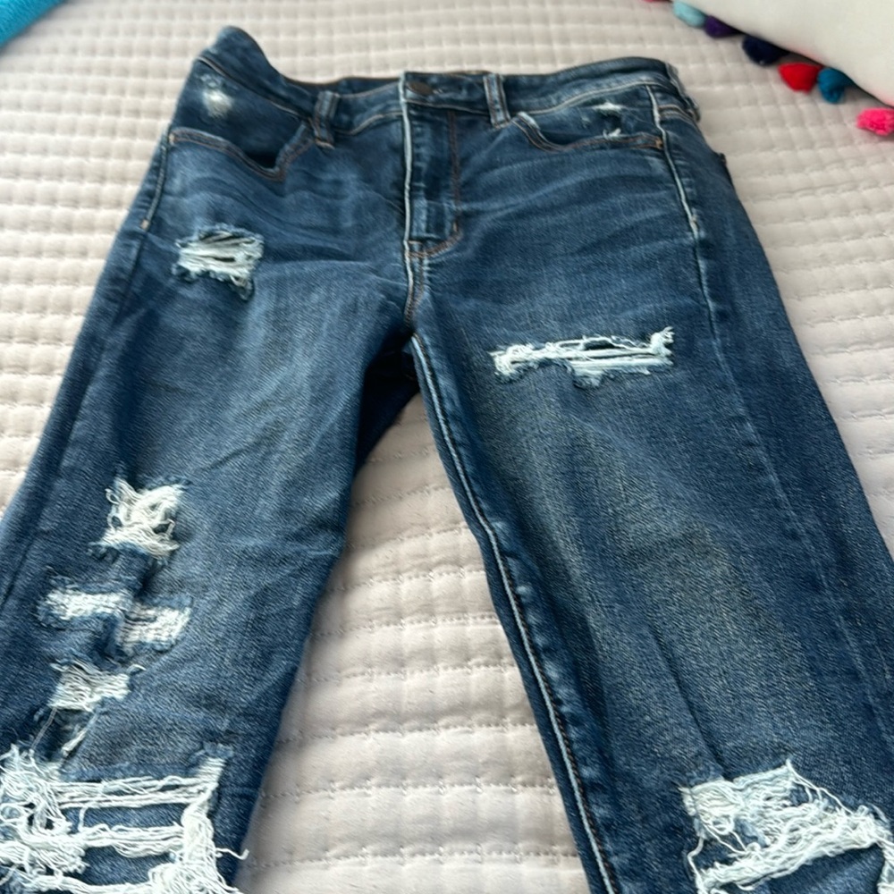 American eagle super high rise jegging